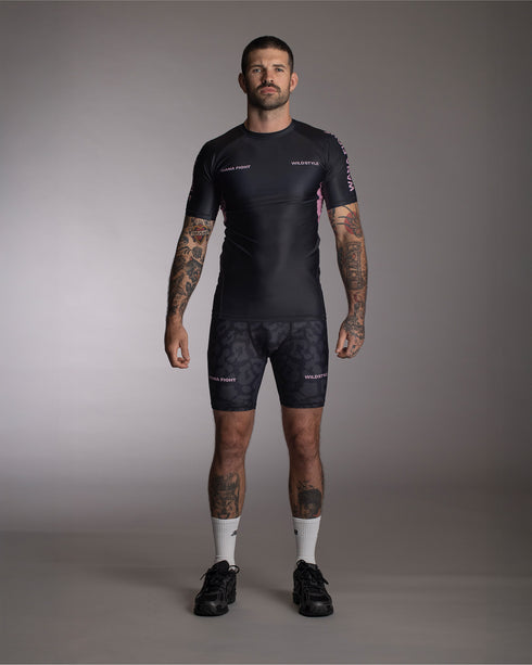 WANA (We All Need Anarchy) FIGHT Short Sleeve Rash Guard
